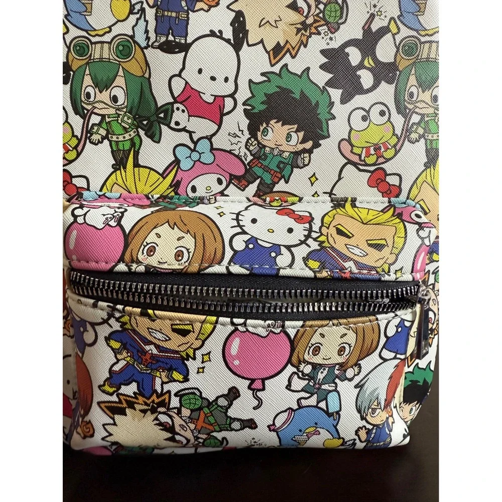 My Hero Academia x Sanrio Mini‎ Backpack Women's Hello Kitty and Friends AOP NWT
